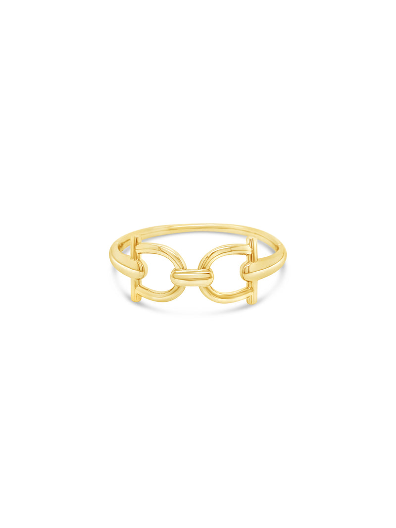 Absolute Gold Double Link Bangle - BA255GL Gold