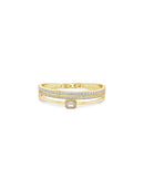 Absolute Gold Bangle with opal - BA262WO