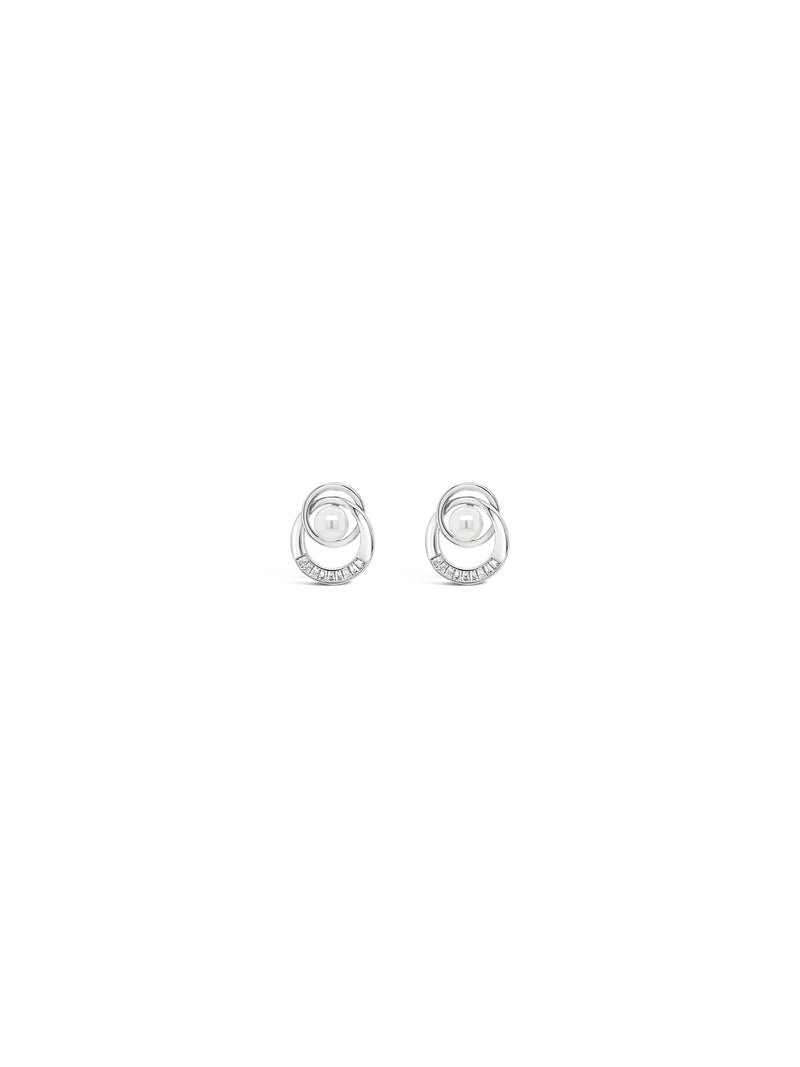 Absolute Pearl Earrings -  Silver E2197SL