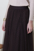 Blathnaid Reversible Tulle Skirt - Paisley & Sparkle