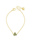 Seala Emerald Shamrock Bracelet CB107EM