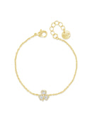 Seala Crystal Shamrock Bracelet CB107GL