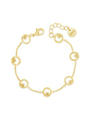 Seala Claddagh Charm Bracelet CB126GL