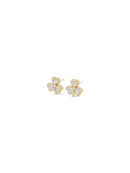 Seala Crystal Shamrock Stud Earrings CE107GL