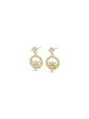 Seala Claddagh Full Crystal Drop Earring CE122GL