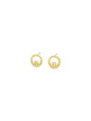 Seala Claddagh Stud Earrings CE125GL