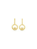 Seala Claddagh Bar Drop Earring CE127GL