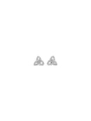 Seala Silver Crystal Small Trinity Knot CE129MX