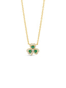 Seala Emerald Shamrock Necklace CP107EM