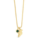 Seala Ireland & Emerald Pendant Necklace CP110EM