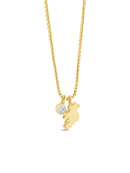 Seala Ireland & Crystal Pendant Necklace CP110GL