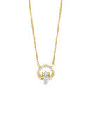Seala Crystal Claddagh Necklace CP119GL