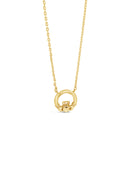 Seala Curve Claddagh Necklace CP125GL
