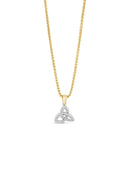 Seala 12mm Trinity Knot Crystal Necklace CP1329MX