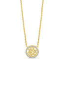 Seala Crystal Celtic Circle Necklace CP132GL