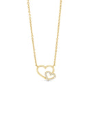 Seala Interlocking Heart Necklace CP137GL