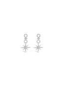 Absolute Crystal Star Drop Earrings E2215