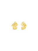 Absolute Statement Swirl Earrings - E2367GL Gold