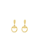 Absolute Link Drop Earrings - E2386GL Gold