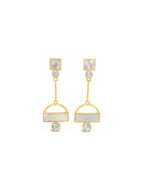 Absolute Gold Pearl Earrings - E2413GL