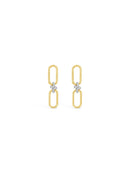 Absolute Gold Link Earrings - E2415GL
