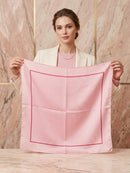 Gina Mini Polka Dot Neck Scarf - Pink
