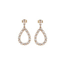 Newbridge Gold Plated Baguette Stone Drop Earrings ER2223G
