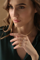 Newbridge Heart Pendant with Ruby Red Stone P8852