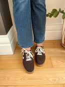 Marco Tozzi Chocolate Cord Trainer 2-23776-45 353