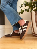 Marco Tozzi Chocolate Cord Trainer 2-23776-45 353