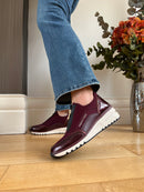 Marco Tozzi Mulberry Wedge Zip Up Trainers 2-24780-45 567