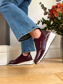 Marco Tozzi Mulberry Wedge Zip Up Trainers 2-24780-45 567