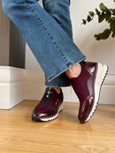 Marco Tozzi Mulberry Wedge Zip Up Trainers 2-24780-45 567