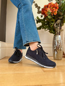 Marco Tozzi Dark Navy Trainer 2-23781-41
