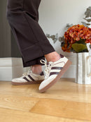 Marco Tozzi Trainer Cream & Burgundy - 2-23735-46 550