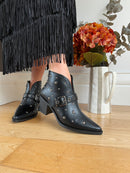 XTI Studded Western Boots - Black 146516