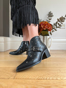 XTI Studded Western Boots - Black 146516
