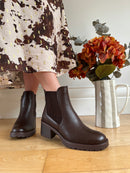 XTI Brown Ankle Boot 146086