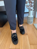 Kate Appleby Lochinver Wedge Loafer - Black
