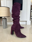 Una Healy Famous Friends 'Baked Cherry' Slouch Boot - Burgundy