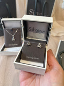 Absolute Earring Trinity Knot Silver SE396SL