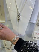 Absolute Drop Pendant Necklace N2345sl Silver