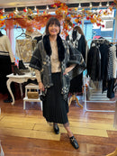 Sienna Sequin Cardi - Camel