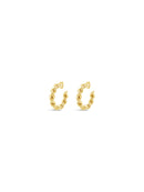 Absolute Twisty Hoop Earring E2347GL Gold