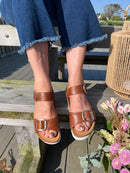 Redz Buckle Sandal - Tan CX2429