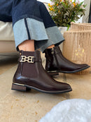 Zanni & Co Ankle Boot Eawyn One - Port