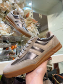 Tommy Bowe Taupe Metallic Armand - Timeless Shine Trainer