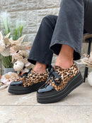 Kate Appleby 'Loftshaw' Wedged Shoe - Leopard & Black