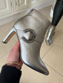 Una Healy 'Perfect Match’ Ankle Boot - Chrome Metallic Illuminate