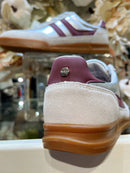 Tommy Bowe Burgundy Stripe Metallic Armand - Jazzberry Trainer